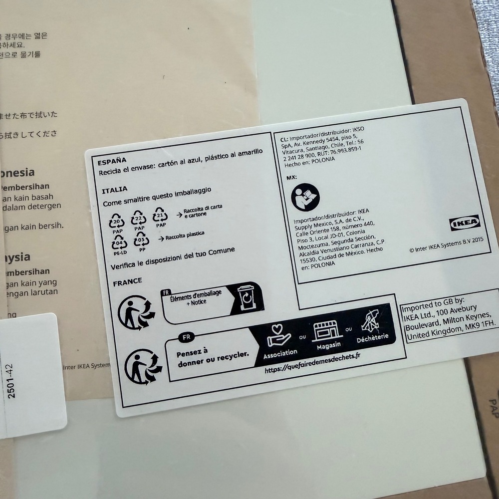 IKEA KALLAX Insert with 1 Shelf White 13x13 204.237.20 Set of 2 New Sealed - Picture 3 of 9